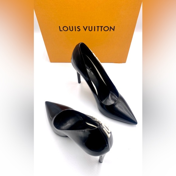 SOLD Louis Vuitton Black Leather Call Back - Picture 6 of 12